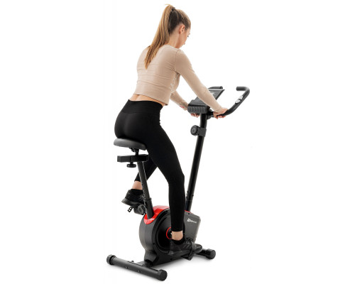 Велотренажер магнітний Hop-Sport HS-2050H Sonic сріблястий