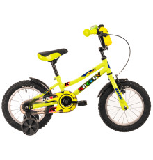 Дитячий велосипед DHS Speedy 1401 14' - model 2022 - жовтий