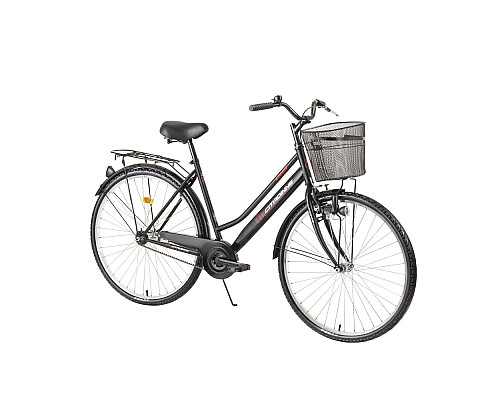 Жіночий міський велосипед DHS Citadinne 2812 28' - model 2021 - чорний