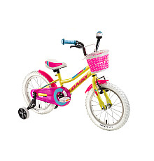 Дитячий велосипед DHS Daisy 1602 16' - model 2018/жовтий