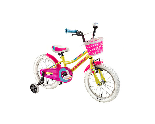 Дитячий велосипед DHS Daisy 1602 16' - model 2018/жовтий