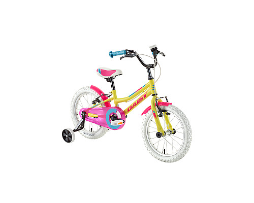 Дитячий велосипед DHS Daisy 1604 16' - model 2018/жовтий