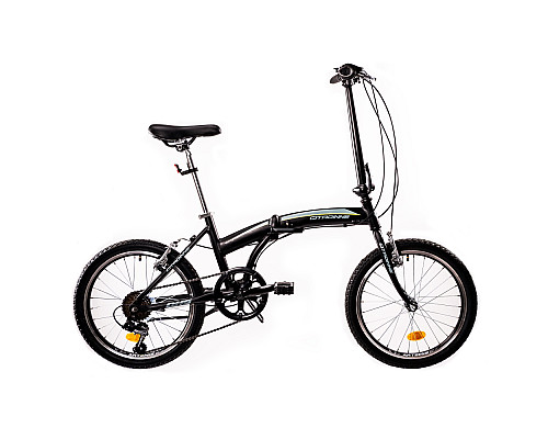 Складний велосипед DHS Folder 2095 20' - model 2022 - чорний