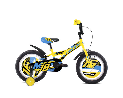 Дитячий велосипед Capriolo Mustang 16” – 2021 - Жовто-блакитний