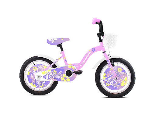 Дитячий велосипед Capriolo Viola 20” – 2021 - рожево-жовтий