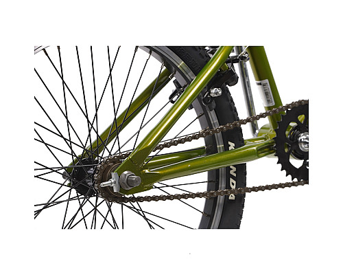 Велосипед BMX DHS Jumper 2005 20' cali - model 2021 - зелений