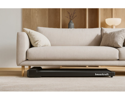 Бігова доріжка електрична Bauerkraft H-561, чорна