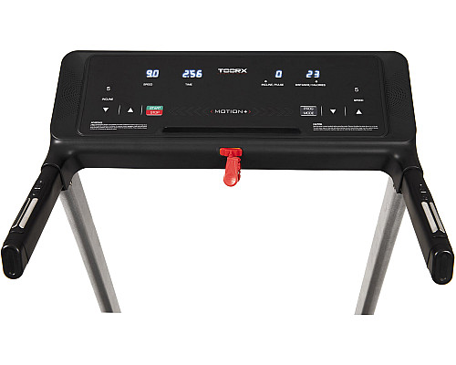 Бігова доріжка електрична Toorx Treadmill Motion Plus (MOTION-PLUS) чорна