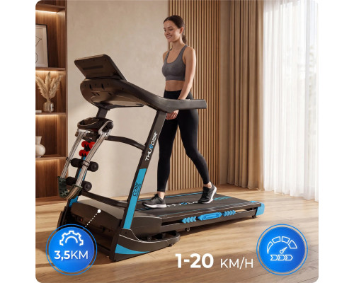 Бігова доріжка електрична THUNDER CORE-DS-TFT-BLACK