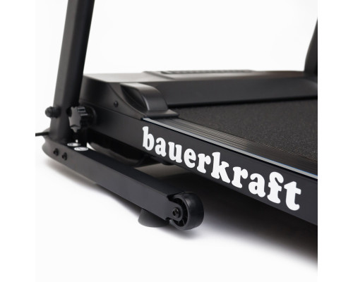 Бігова доріжка електрична Bauerkraft 15527149, чорно-сіра