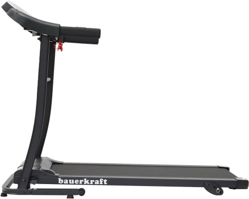 Бігова доріжка електрична Bauerkraft 15527149, чорно-сіра