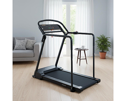Бігова доріжка електрична з поручнями inSPORTline Avolin