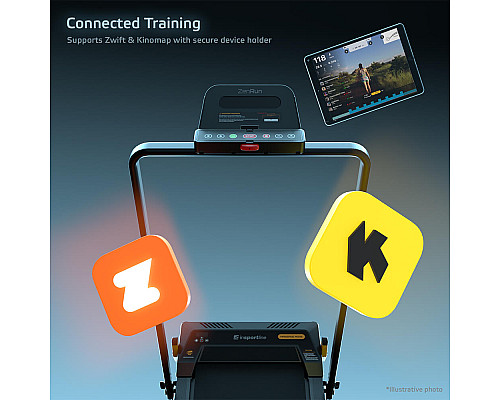 Бігова доріжка електрична з масажем inSPORTline ZenRun NOON