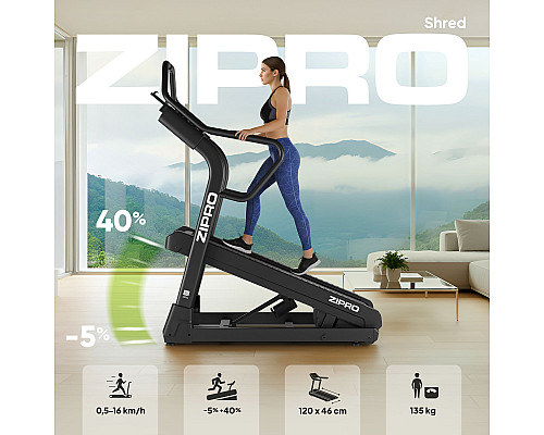 Бігова доріжка електрична Zipro Shred