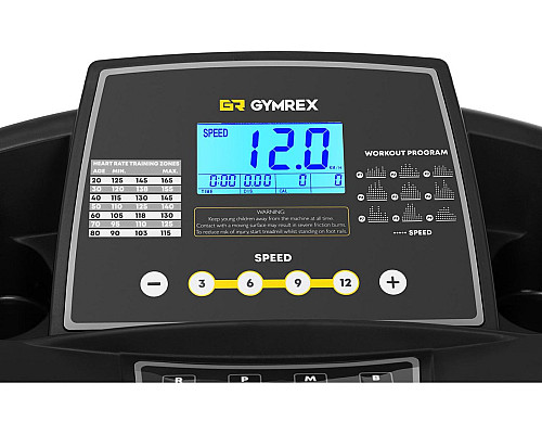 Бігова доріжка електрична Gymrex GR-MG30