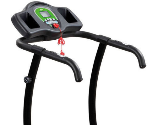 Бігова доріжка електрична Eb Fit W300, чорно-зелена
