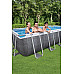 Басейн каркасний прямокутний Bestway Rack Pool, 488 x 244 x 122 см - сірий