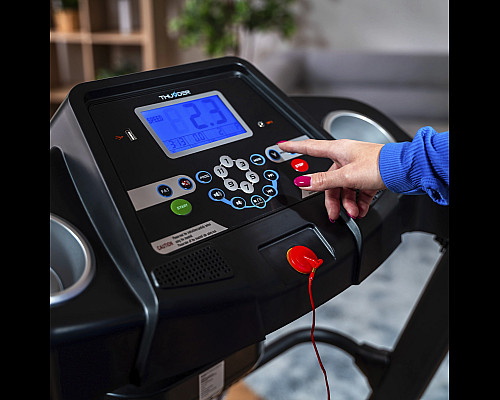 Бігова доріжка електрична THUNDER ICON-D-BLACK