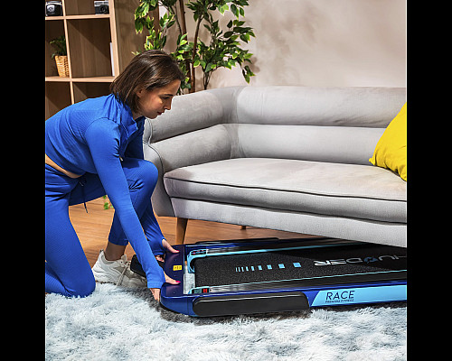 Бігова доріжка електрична THUNDER RACE-BLUE