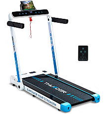 Бігова доріжка електрична THUNDER RACE-WHITE