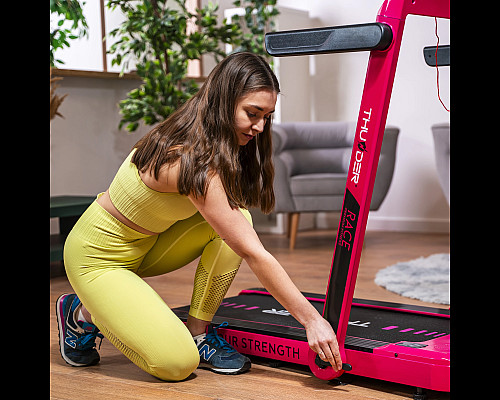 Бігова доріжка електрична THUNDER RACE-PINK