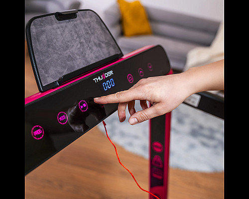 Бігова доріжка електрична THUNDER RACE-PINK