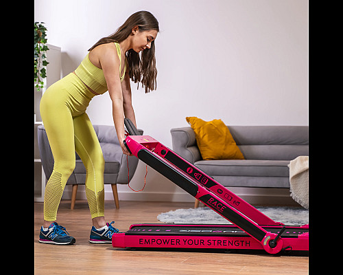 Бігова доріжка електрична THUNDER RACE-PINK