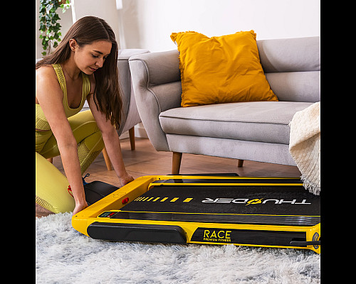 Бігова доріжка електрична THUNDER RACE-GOLD