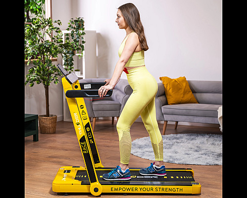 Бігова доріжка електрична THUNDER RACE-GOLD