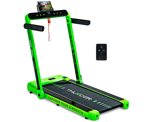 Бігова доріжка електрична THUNDER RACE-GREEN