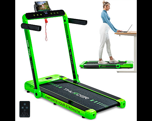 Бігова доріжка електрична THUNDER RACE-GREEN