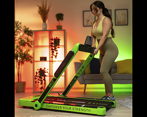 Бігова доріжка електрична THUNDER RACE-GREEN