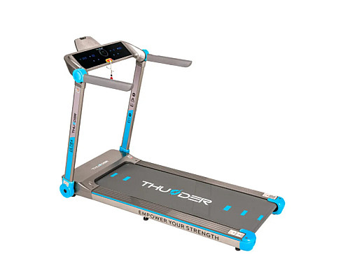 Бігова доріжка електрична THUNDER ULTRA-SILVER