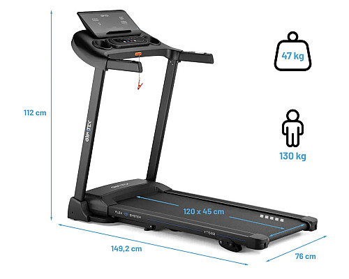Бігова доріжка електрична Gymtek XT580 Бігова доріжка електрична Gymtek XT580
