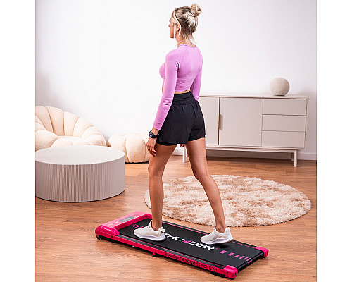 Бігова доріжка електрична THUNDER IDEA-PINK