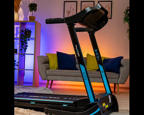 Бігова доріжка електрична THUNDER ICON-BLUE