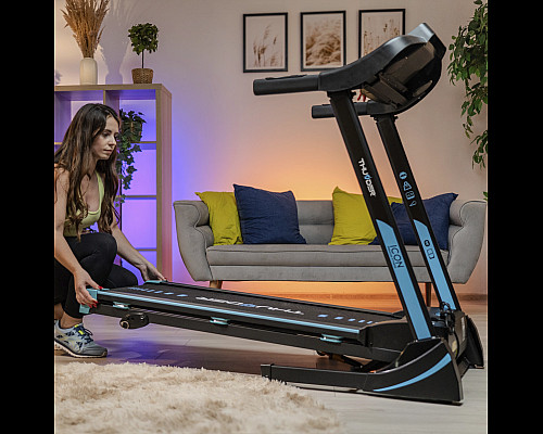 Бігова доріжка електрична THUNDER ICON-BLUE