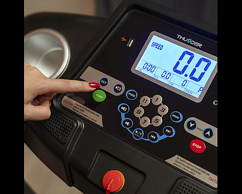 Бігова доріжка електрична THUNDER ICON-BLUE