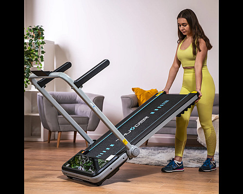 Бігова доріжка електрична THUNDER IMPACT-SILVER