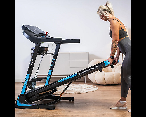 Бігова доріжка електрична THUNDER ELITE-DS-BLACK