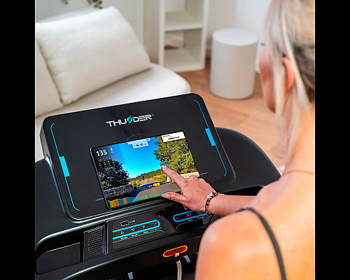 Бігова доріжка електрична THUNDER ELITE-DS-BLACK