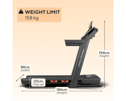 Бігова доріжка електрична PROFORM CARBON PRO 9000