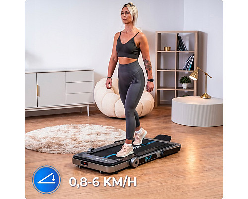 Бігова доріжка електрична THUNDER RACE-SILVER