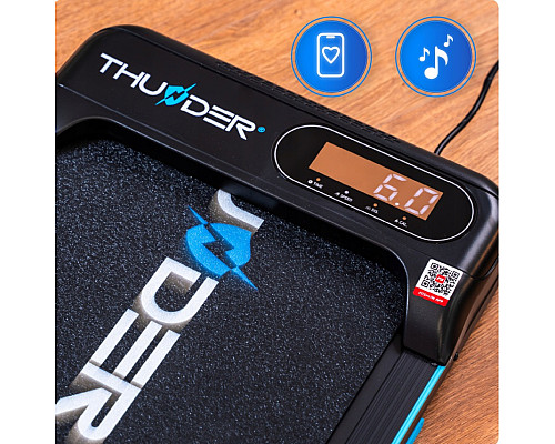 Бігова доріжка електрична THUNDER KINDI-BLACK