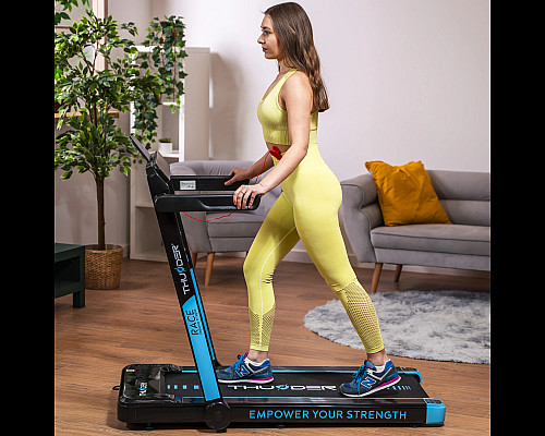 Бігова доріжка електрична THUNDER RACE-BLACK