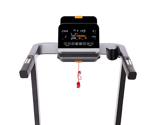 Бігова доріжка електрична HMS BE5873, чорно-сіра