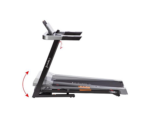 Бігова доріжка електрична HMS BE5873, чорно-сіра