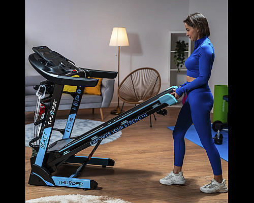 Бігова доріжка електрична THUNDER REACT-DS-BLACK