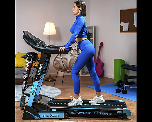 Бігова доріжка електрична THUNDER REACT-DS-BLACK