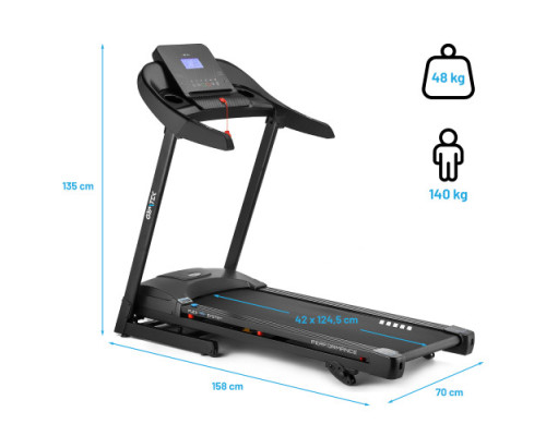 Бігова доріжка електрична Gymtek XT600